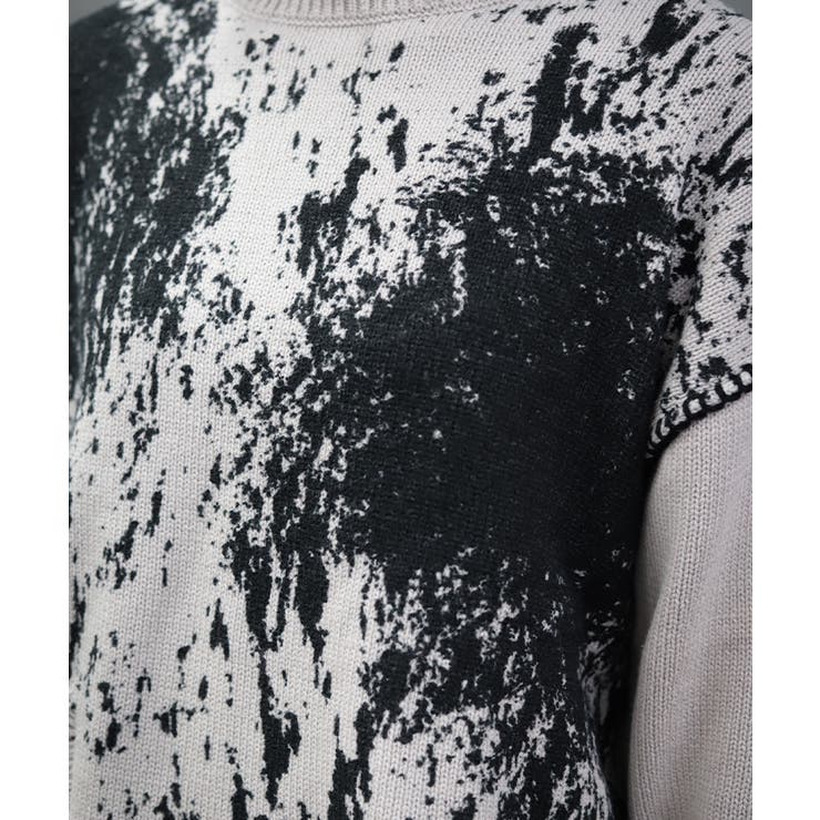 ダメージニットプルオーバー | axes femme | 詳細画像10 