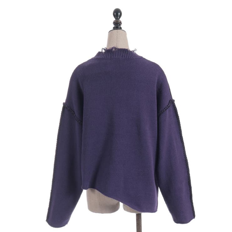 ダメージニットプルオーバー | axes femme | 詳細画像19 