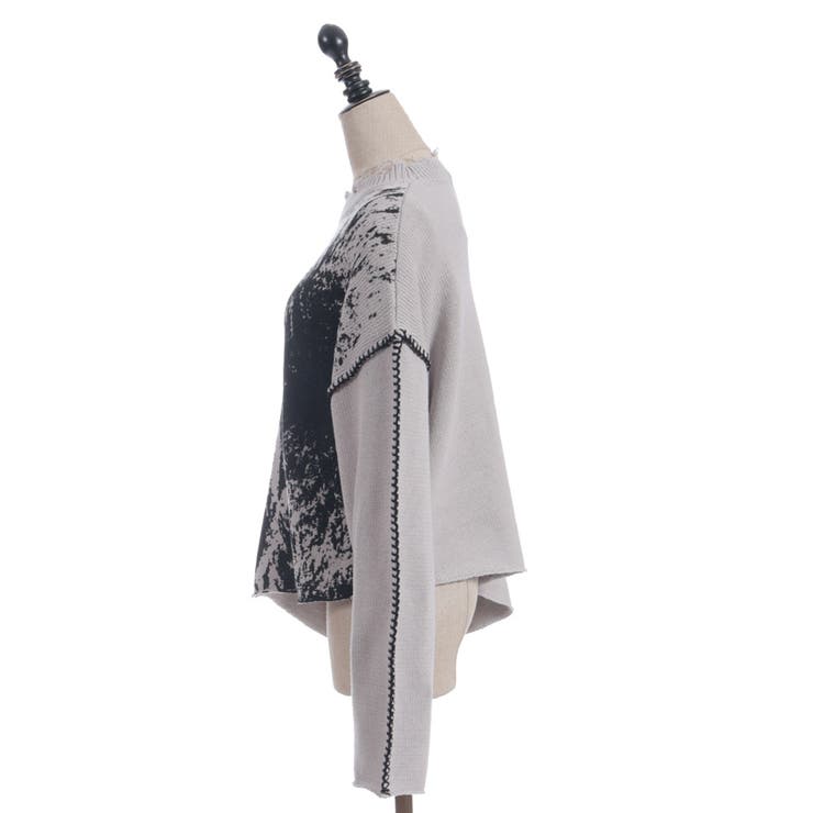 ダメージニットプルオーバー | axes femme | 詳細画像23 