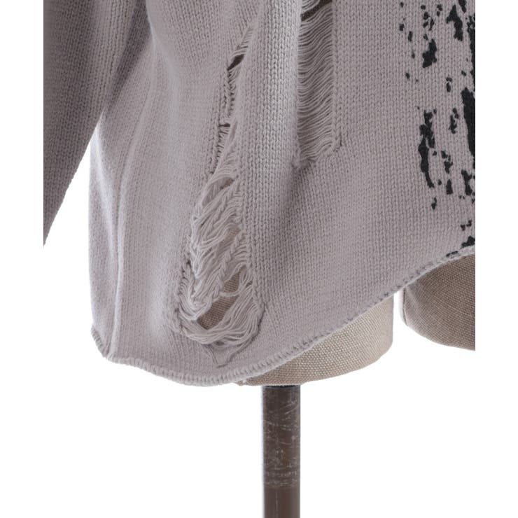 ダメージニットプルオーバー | axes femme | 詳細画像26 