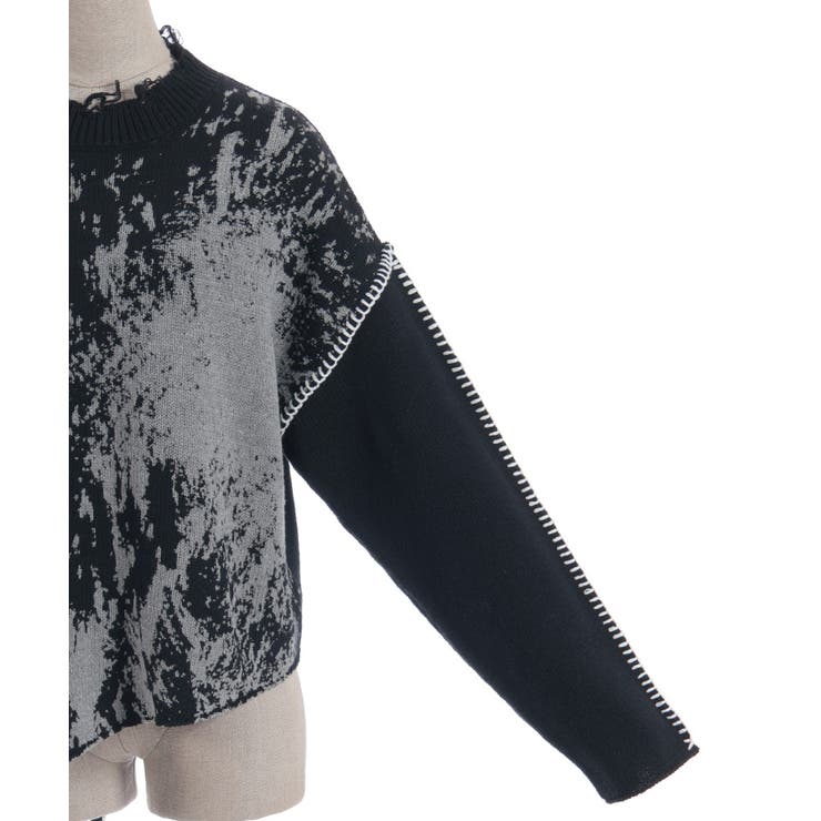 ダメージニットプルオーバー | axes femme | 詳細画像31 