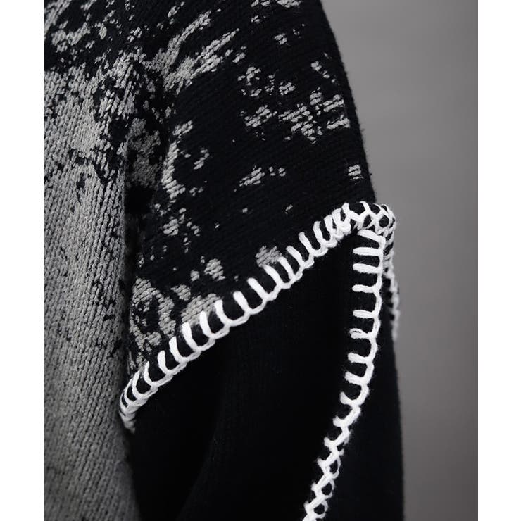 ダメージニットプルオーバー | axes femme | 詳細画像4 