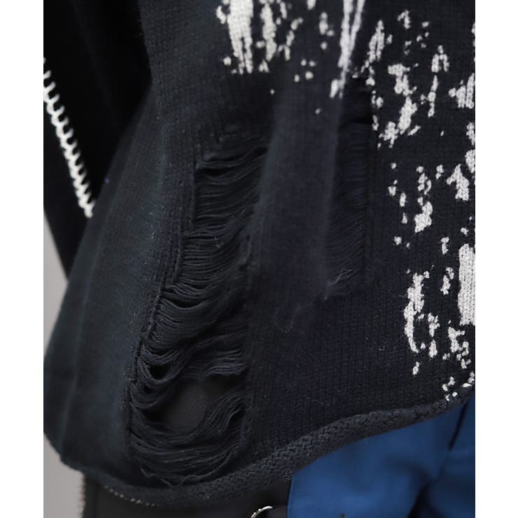 ダメージニットプルオーバー | axes femme | 詳細画像7 