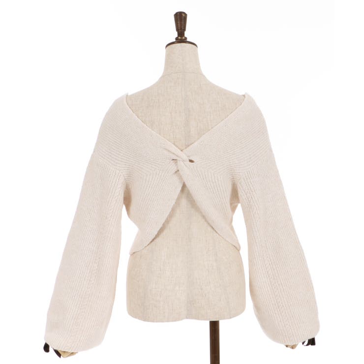 2wayねじりニット[品番：IGAW0002392]｜axes femme