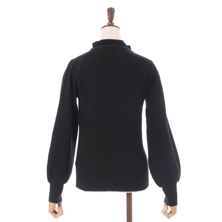 機能付きチャームリボンニット[品番：IGAW0004273]｜axes femme