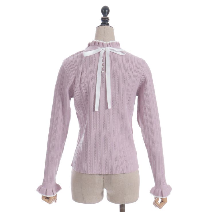 前後２ｗａｙラメニットＰＯ | axes femme | 詳細画像4 