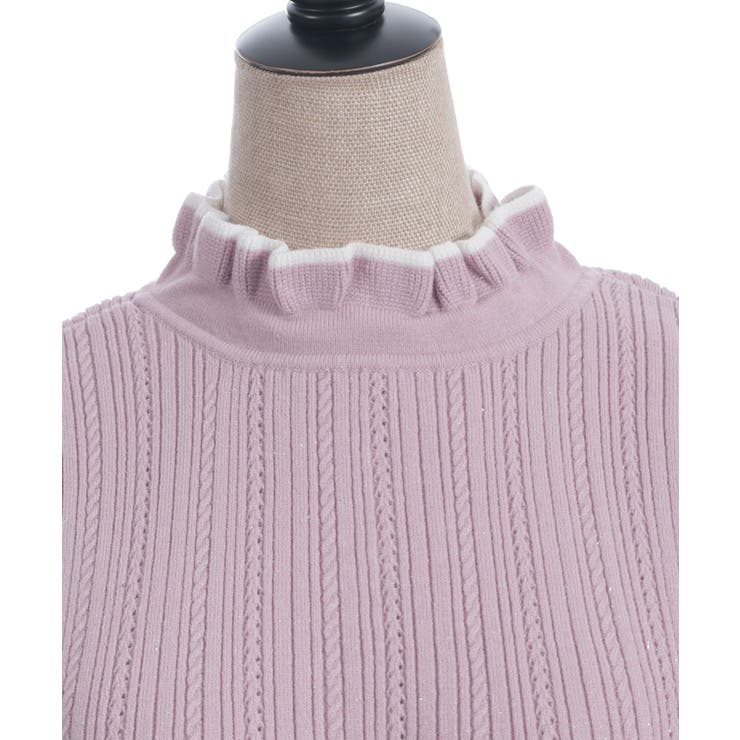 前後２ｗａｙラメニットＰＯ | axes femme | 詳細画像7 