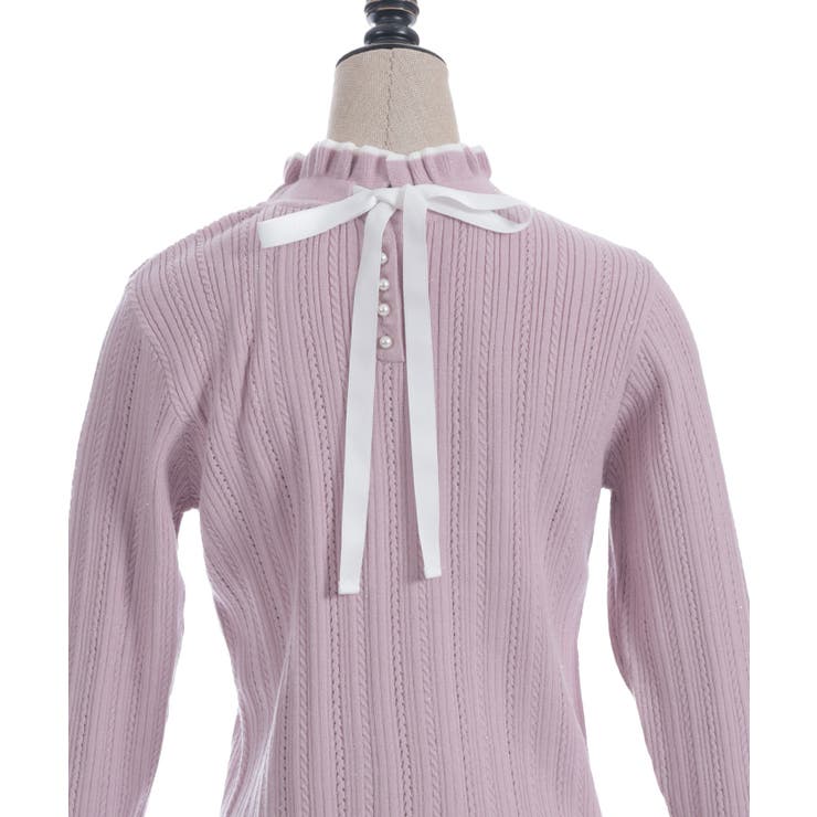 前後２ｗａｙラメニットＰＯ | axes femme | 詳細画像8 