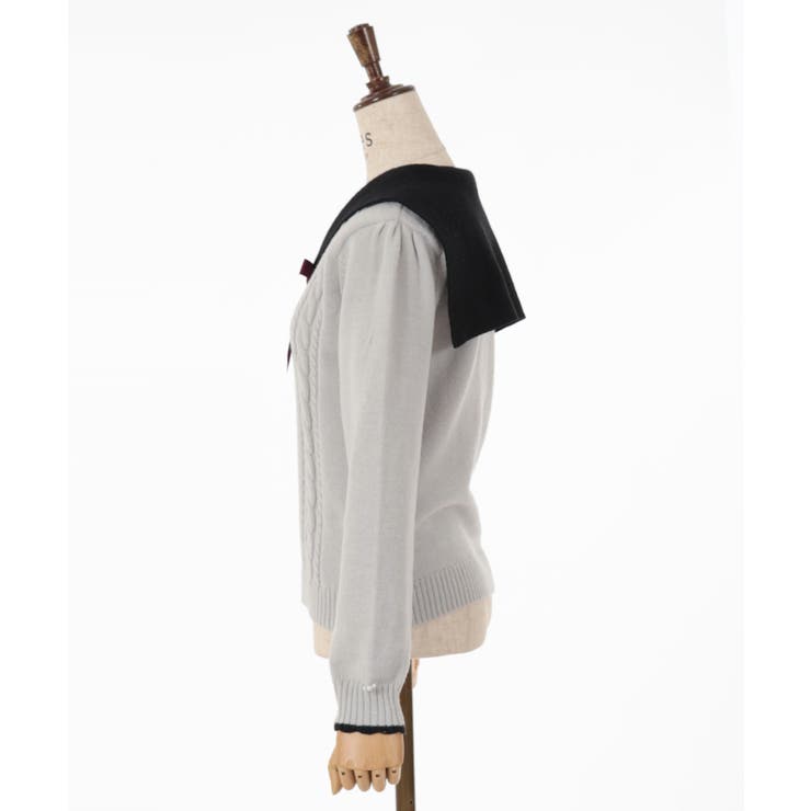 ALGY✧新品✧ニット＆サス付きあったかスカパン130 さらさらUV接触冷感カーディガン(ニット) | Alphabet's alphabet