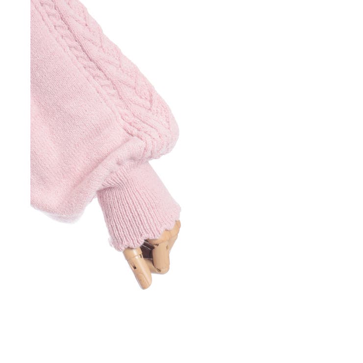 レイヤード風アーガイルニット | axes femme | 詳細画像31 