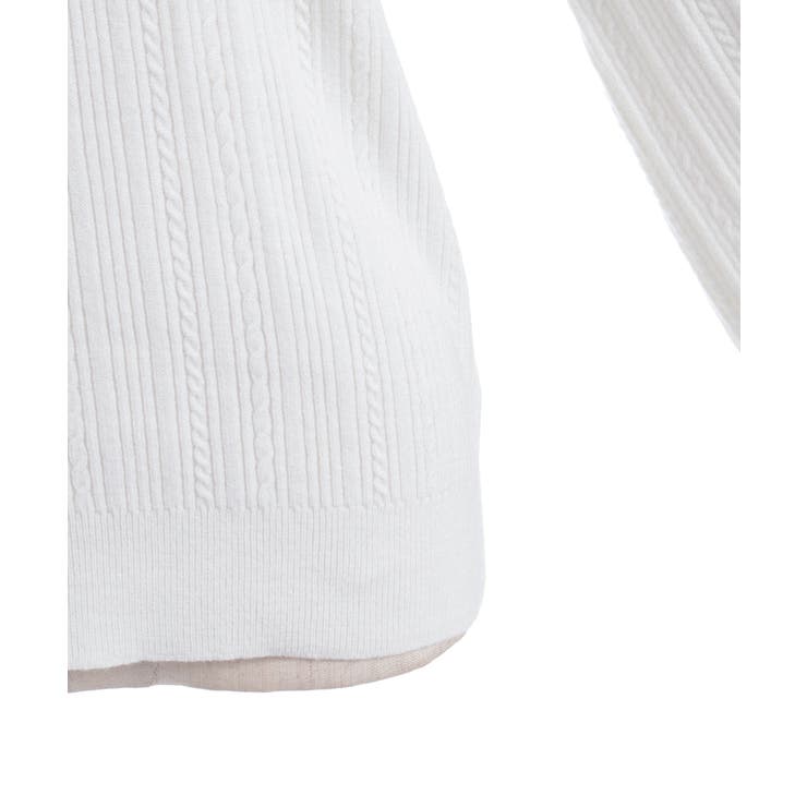 機能付チャームリボンニット | axes femme | 詳細画像18 