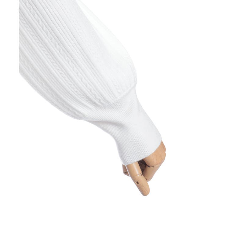 機能付チャームリボンニット | axes femme | 詳細画像21 