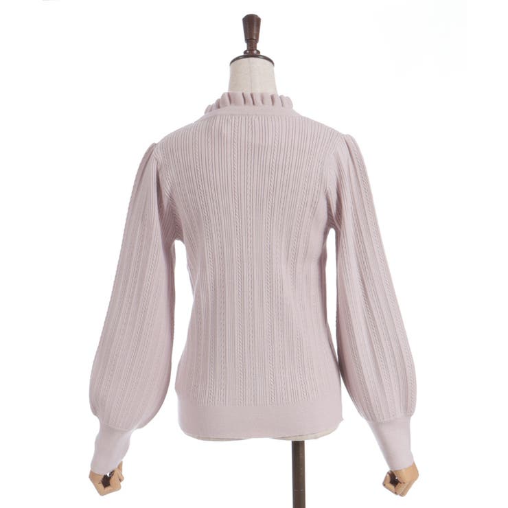 機能付チャームリボンニット | axes femme | 詳細画像28 