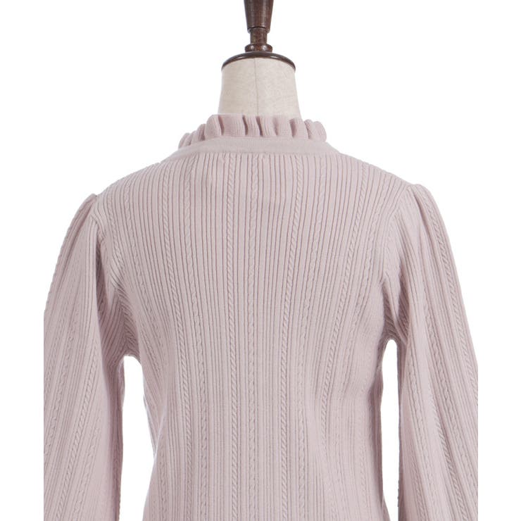 機能付チャームリボンニット | axes femme | 詳細画像29 