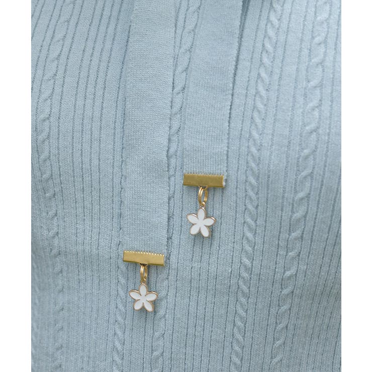 機能付チャームリボンニット | axes femme | 詳細画像5 