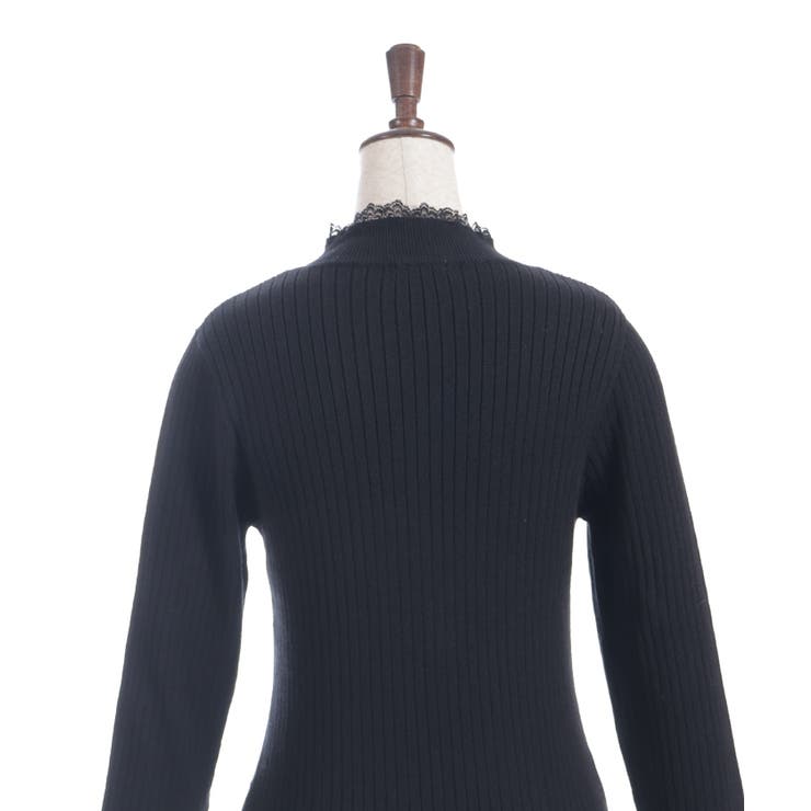 リボン×チュールレースニット | axes femme | 詳細画像14 