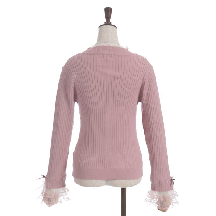 リボン×チュールレースニット | axes femme | 詳細画像23 