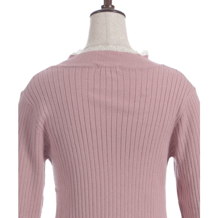 リボン×チュールレースニット | axes femme | 詳細画像26 