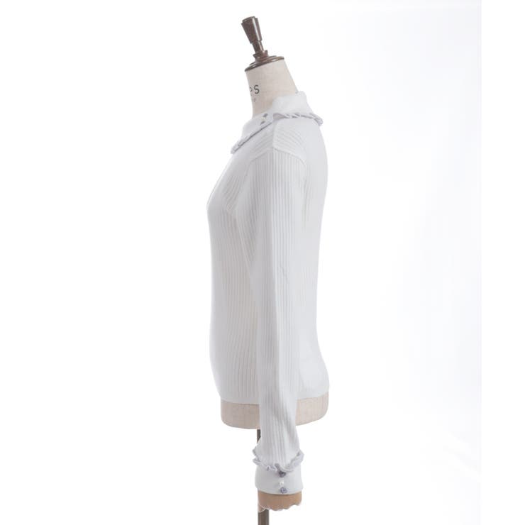 バイカラーフリルローズニット | axes femme | 詳細画像23 