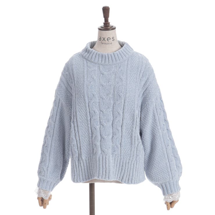 編み上げモールヤーンニット | axes femme | 詳細画像20 