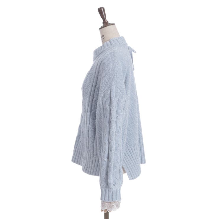 編み上げモールヤーンニット | axes femme | 詳細画像21 