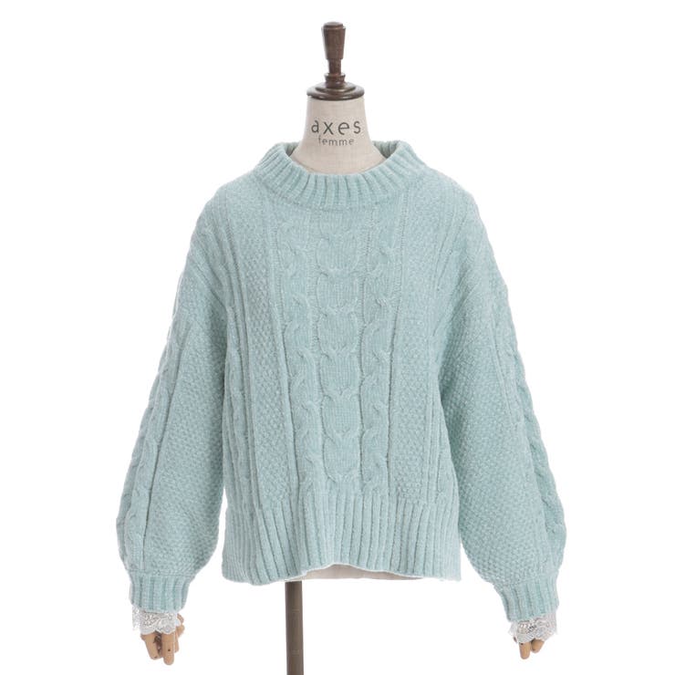 編み上げモールヤーンニット | axes femme | 詳細画像27 