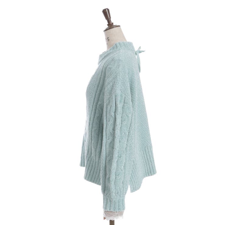 編み上げモールヤーンニット | axes femme | 詳細画像28 