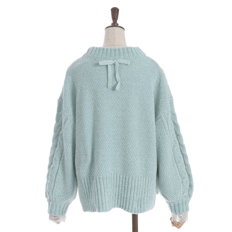 編み上げモールヤーンニット | axes femme | 詳細画像29 