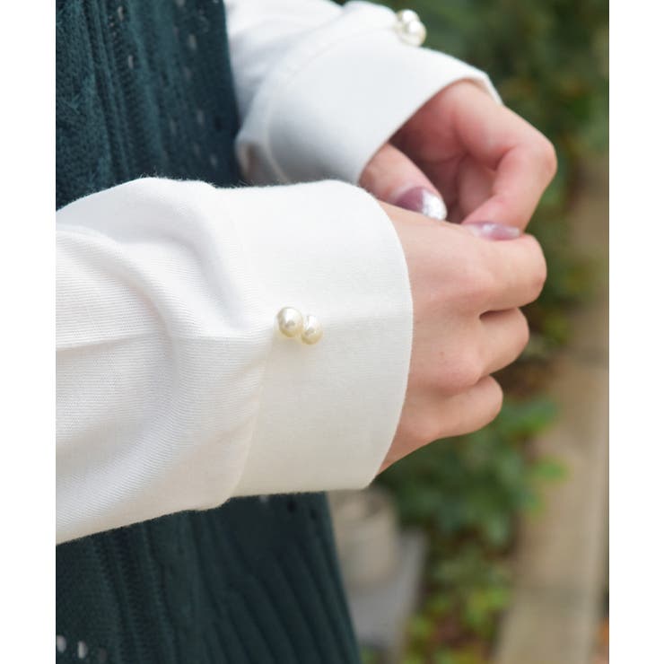 ニットベスト×Ｔシャツセット | axes femme | 詳細画像5 