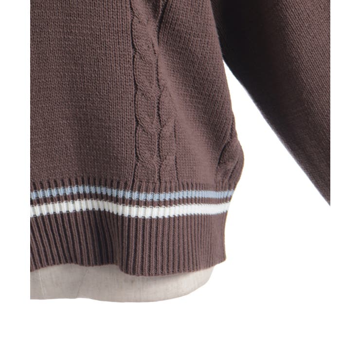 ケーブルチルデンニットプルオーバー | axes femme | 詳細画像23 