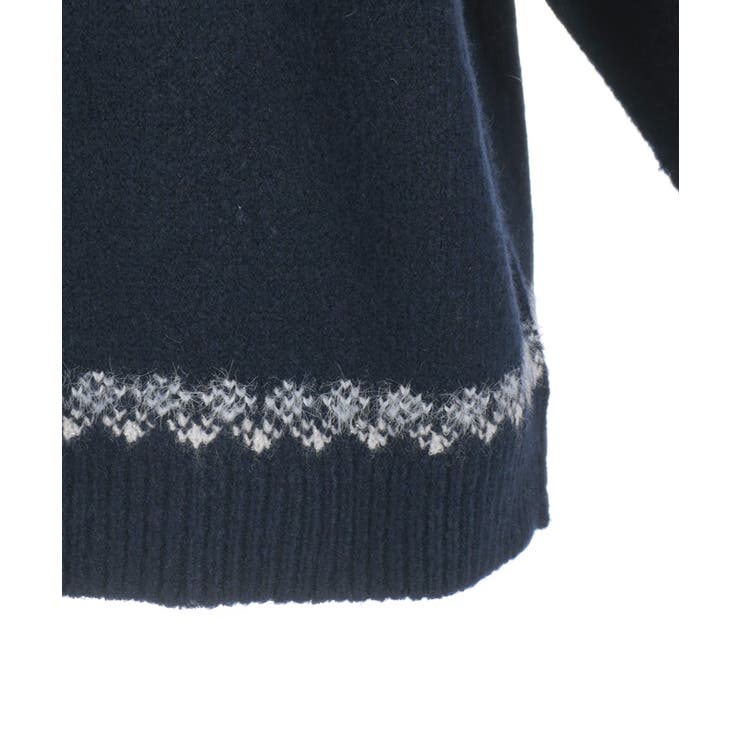 雪柄フェアアイルニット | axes femme | 詳細画像22 