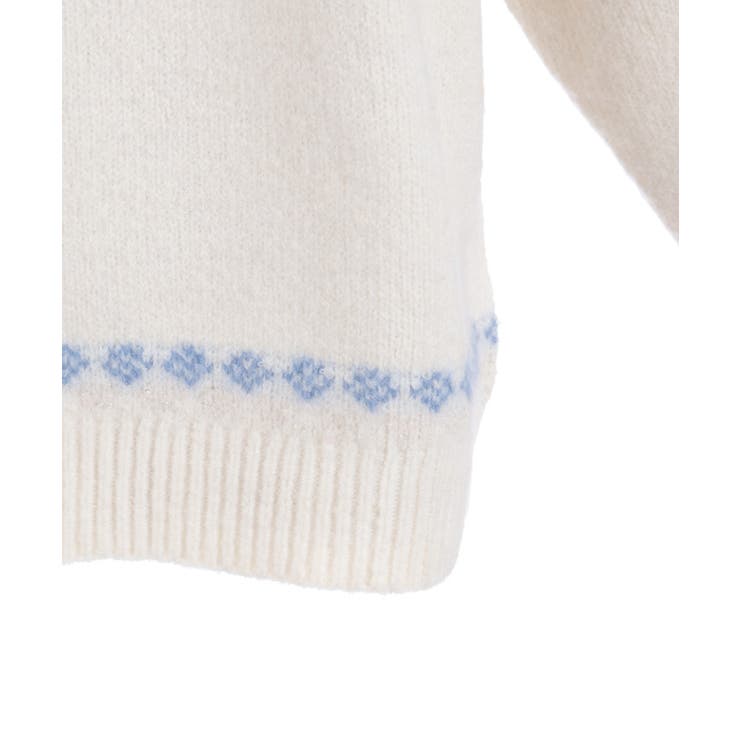 雪柄フェアアイルニット | axes femme | 詳細画像31 