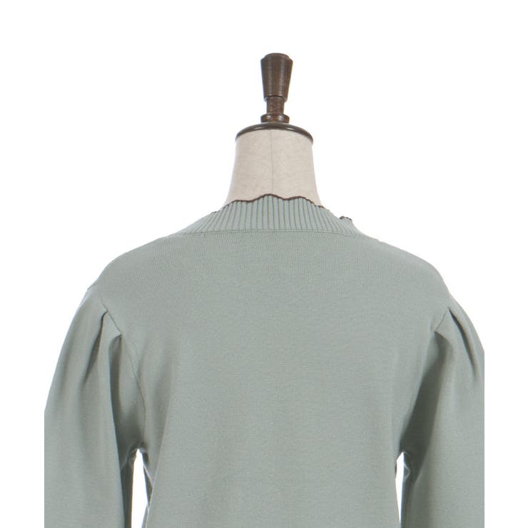 ハート釦バイカラーニットＰＯ | axes femme | 詳細画像13 