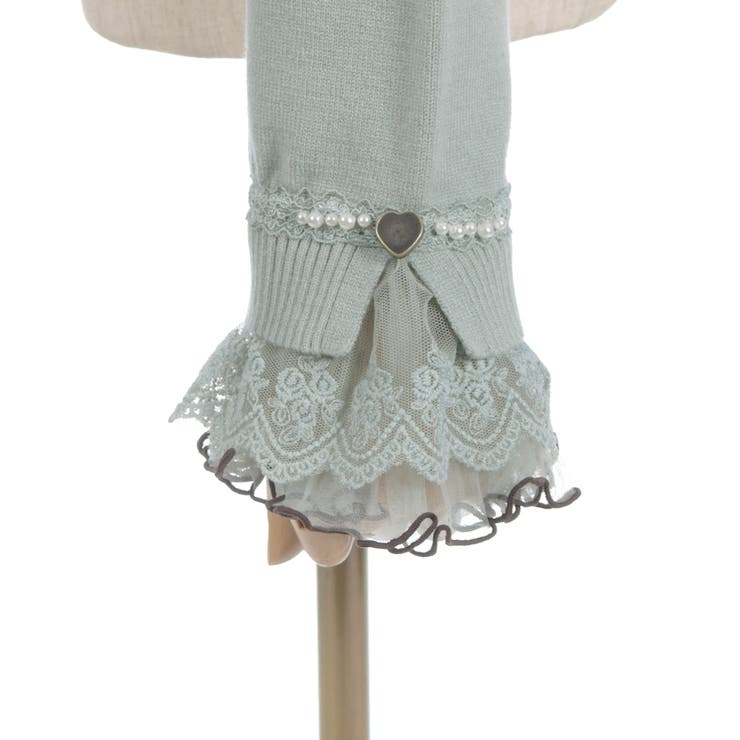 ハート釦バイカラーニットＰＯ | axes femme | 詳細画像14 