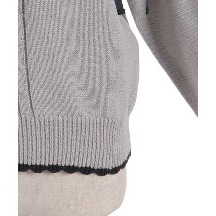 レースアップニットプルオーバー | axes femme | 詳細画像10 