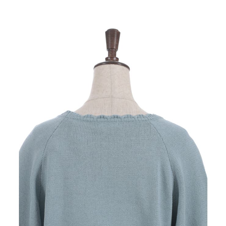 レースアップニットプルオーバー | axes femme | 詳細画像19 