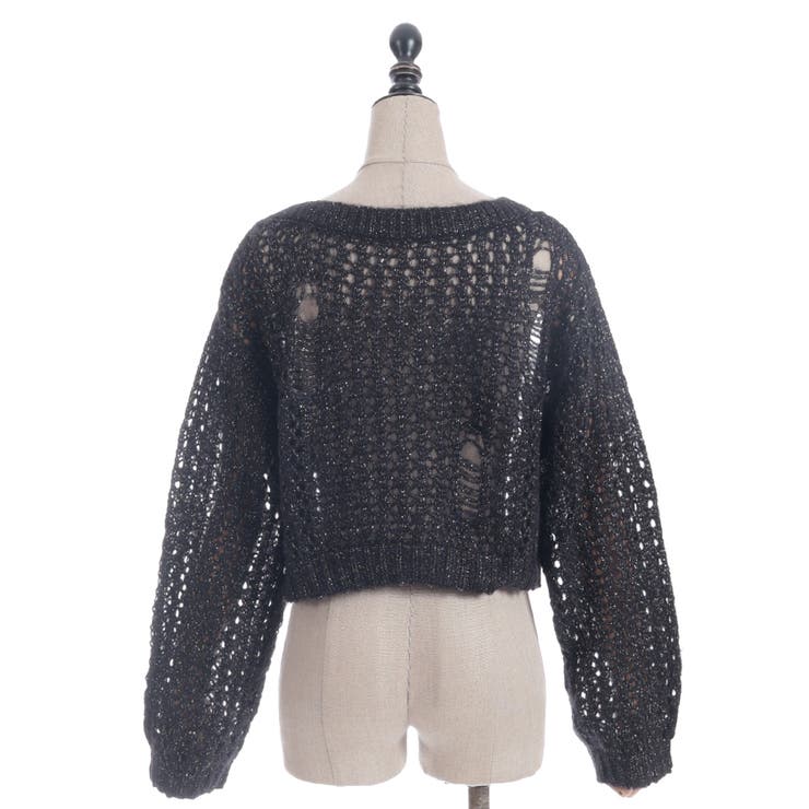 前後２ｗａｙニットカーディガン | axes femme | 詳細画像16 