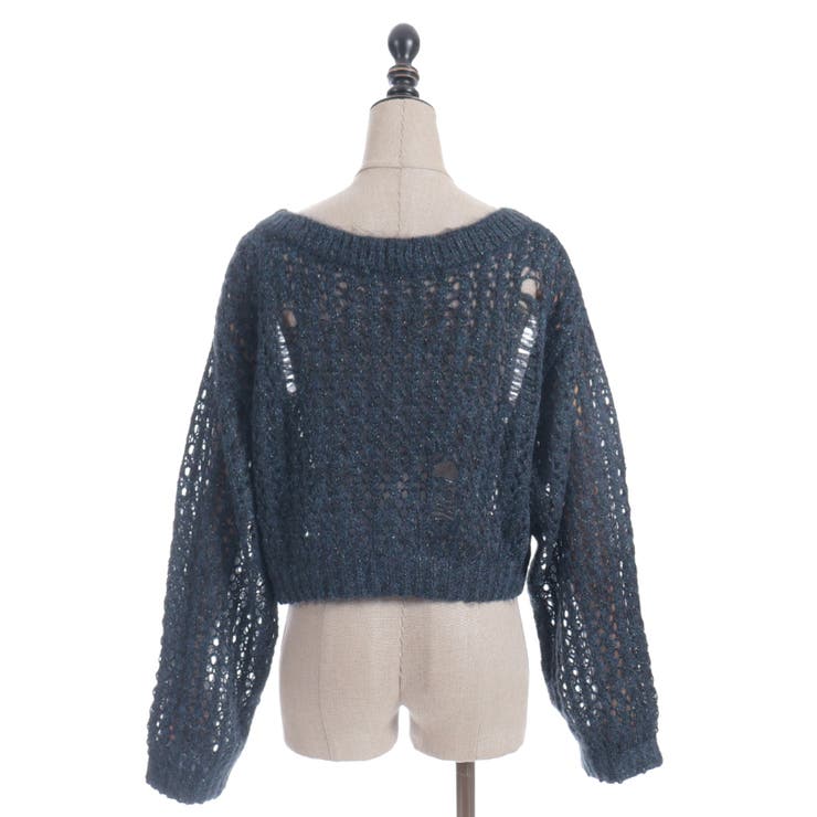 前後２ｗａｙニットカーディガン | axes femme | 詳細画像23 