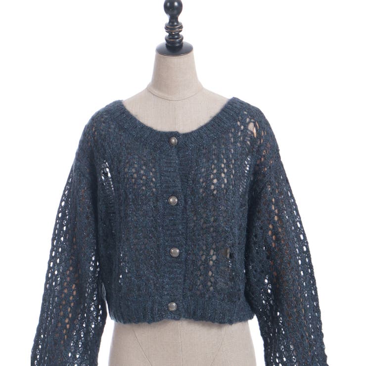 前後２ｗａｙニットカーディガン | axes femme | 詳細画像24 