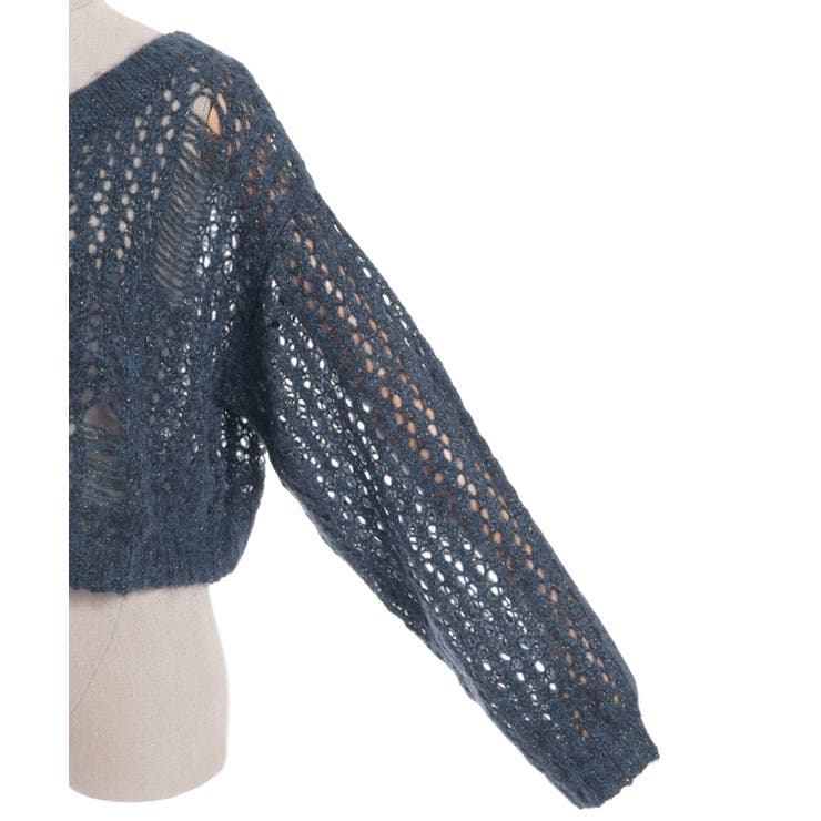 前後２ｗａｙニットカーディガン | axes femme | 詳細画像28 