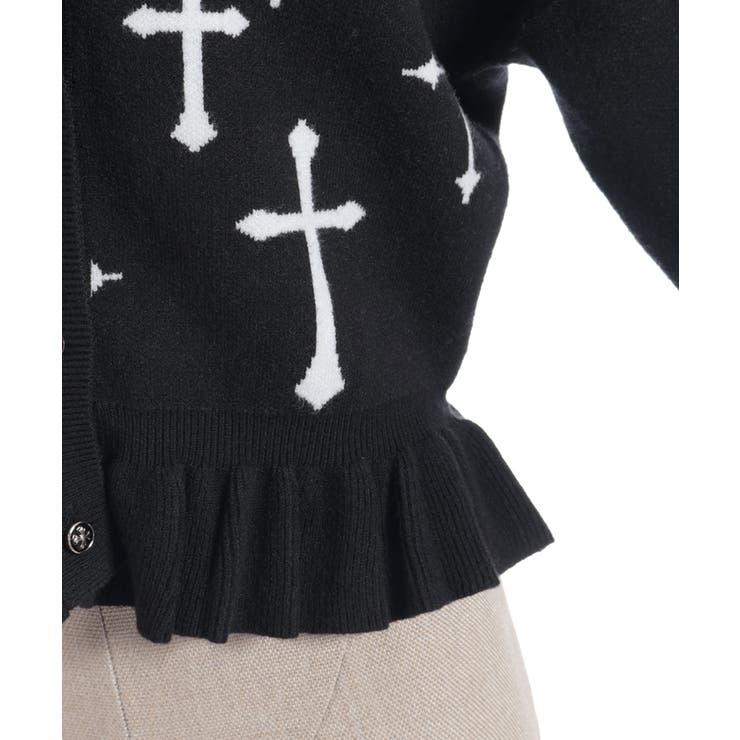 クロスジャカードニットカーディガン | axes femme | 詳細画像28 