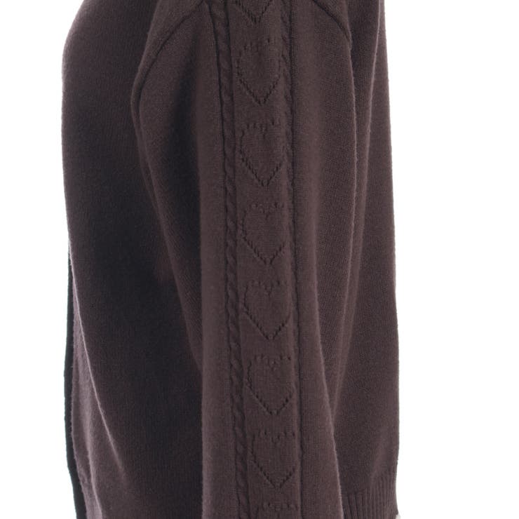 ハート釦バイカラーニットＣＤ | axes femme | 詳細画像31 