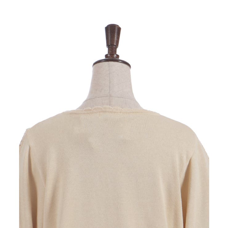 かぎ針ローズニットカーデ | axes femme | 詳細画像23 