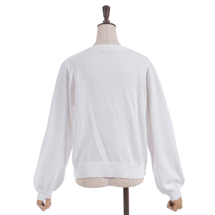 かぎ針ローズニットカーデ | axes femme | 詳細画像27 