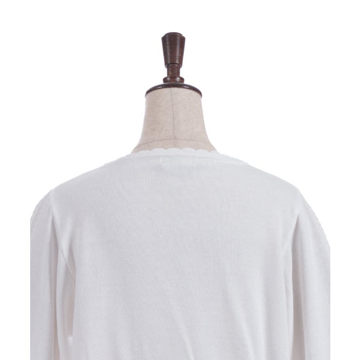 かぎ針ローズニットカーデ | axes femme | 詳細画像31 