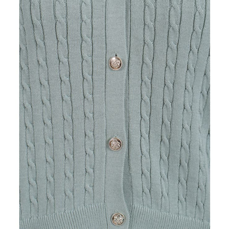 バイカラーニットポロカーディガン | axes femme | 詳細画像28 