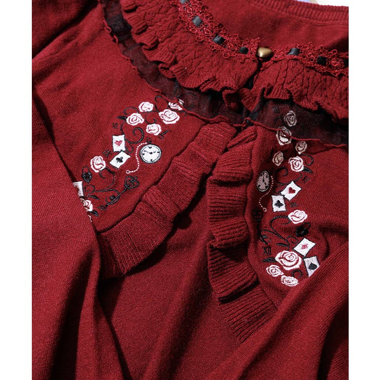 ローズクロック刺繍ボレロ | axes femme | 詳細画像14 