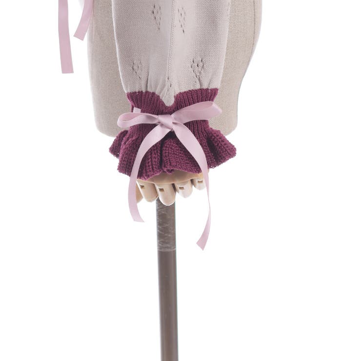 ハート透かし編みニットカーディガン | axes femme | 詳細画像29 