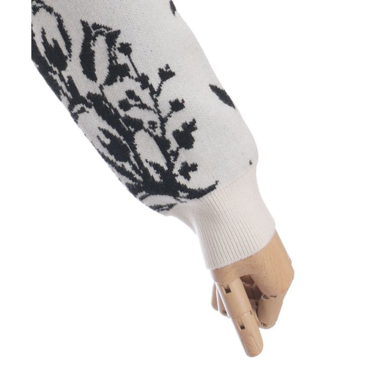 フラワージャカードニットＣＤ | axes femme | 詳細画像16 