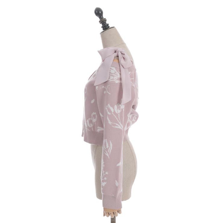 フラワージャカードニットＣＤ | axes femme | 詳細画像27 